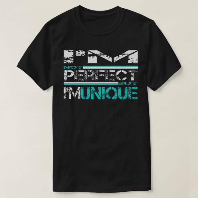 Ix27m, inte Perfekt, men Ix27m, unik ROLIG TRÖJA-r T Shirt (Design framsida)