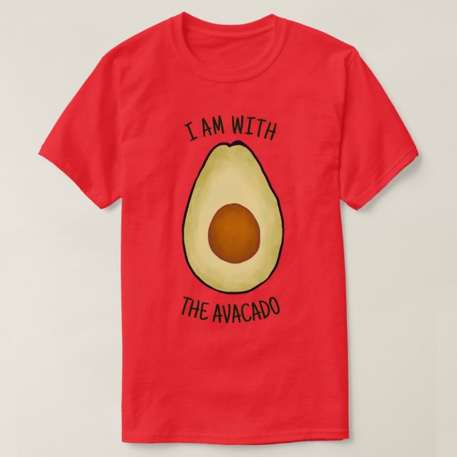 Ix27m med avacado 1 t shirt (Design framsida)