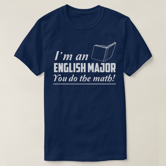 Ix27m och engelsk huvudperson Du gör matematiken 1 T Shirt (Design framsida)