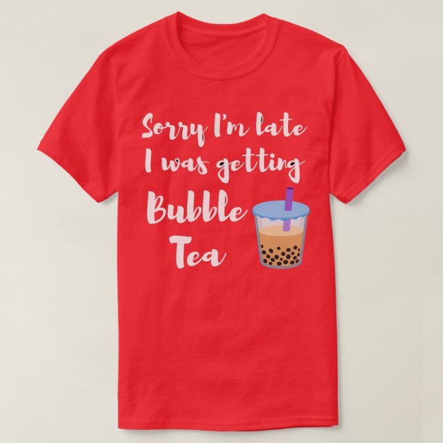Ix27m sen fick jag Coola om bubbelte T Shirt (Design framsida)