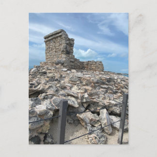 Ixchel Mayan Temple Mexico-vykort Vykort