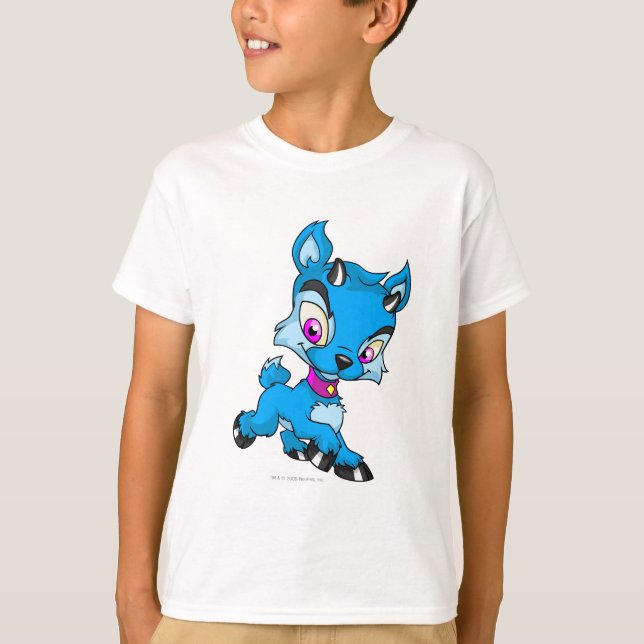 Ixi Blue Tee Shirt (Framsida)