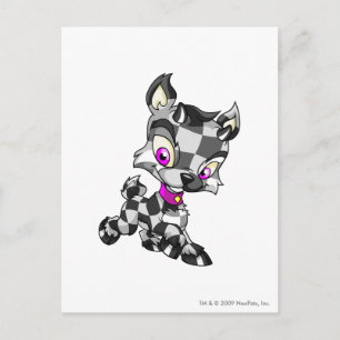Ixi Checkered Vykort