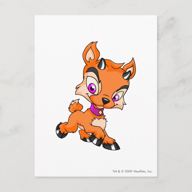 Ixi Orange Vykort (Framsida)