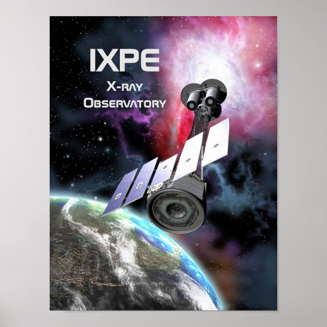 IXPE X-Ray Observatory Poster (Framsidan)