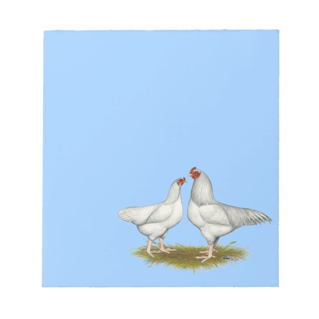 Ixworth Chickens Anteckningsblock (Framsida)