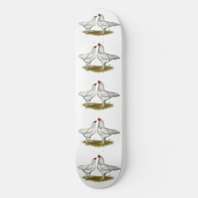 Ixworth Chickens Skateboard Bräda 21,5 Cm (Framsida)