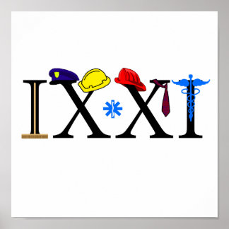 IXXI Kom ihåg 9-11 Poster