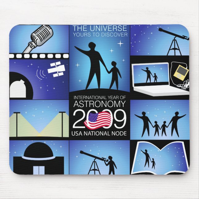 IYA2009 - Us-knutpunkt: Mousepad Musmatta (Framsidan)