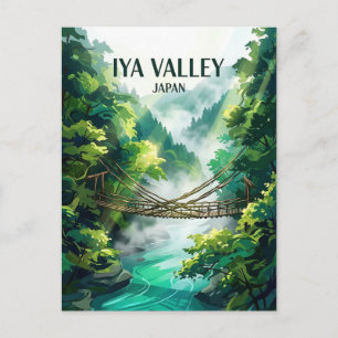 Iya Valley Japan Vykort