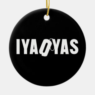 IYAOYAS JULGRANSPRYDNAD KERAMIK