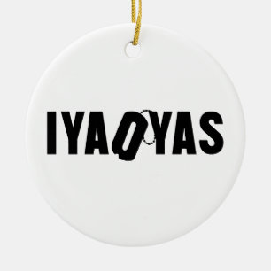 IYAOYAS JULGRANSPRYDNAD KERAMIK