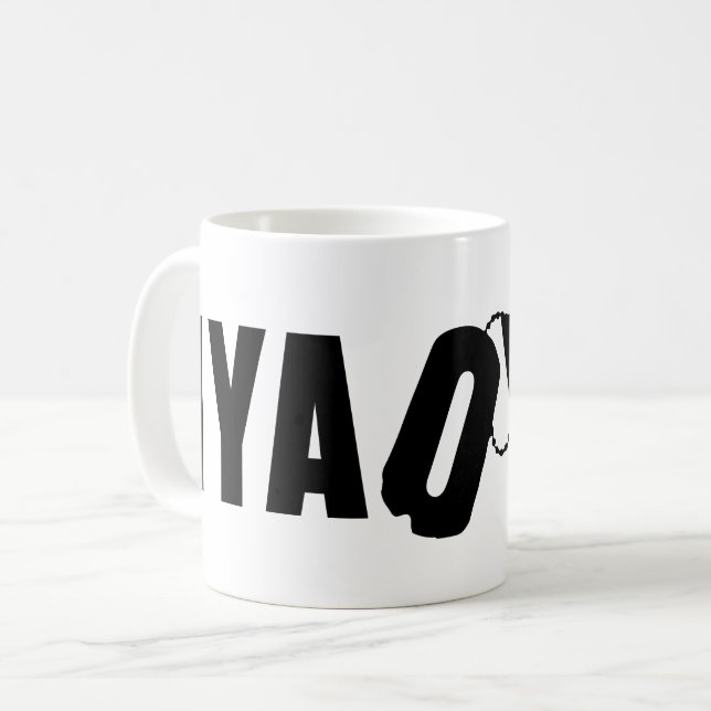 IYAOYAS KAFFEMUGG (Framsida vänster)