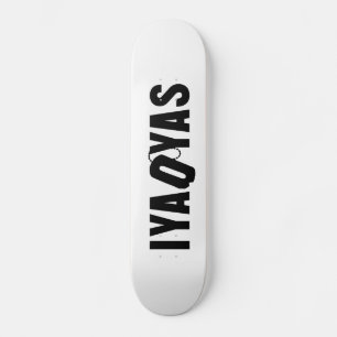 IYAOYAS MINI SKATEBOARD BRÄDA 18,5 CM