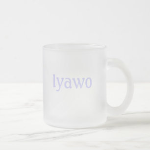 Iyawo Frostad Glasmugg