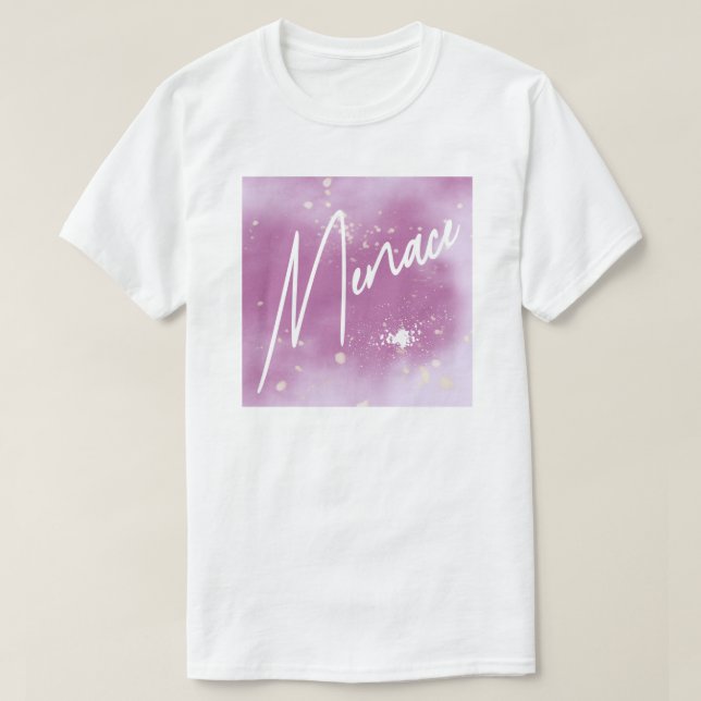 IYKYK Subtle Sapphic, wlw, Lavender Menace T Shirt (Design framsida)