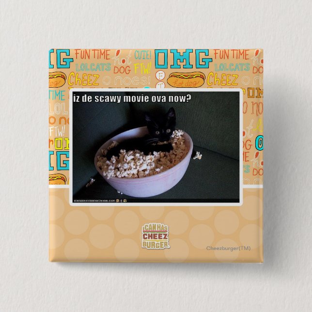 Iz de scawy filmova nu? knapp (Framsida)