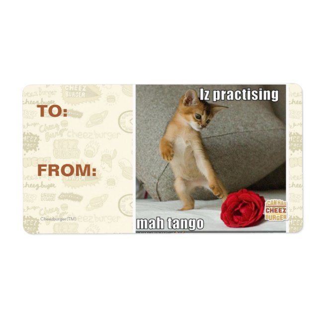 Iz praktiserar mah tango fraktsedel (Framsidan)