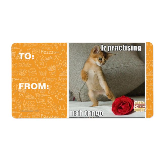 Iz praktiserar mah tango fraktsedel (Framsidan)