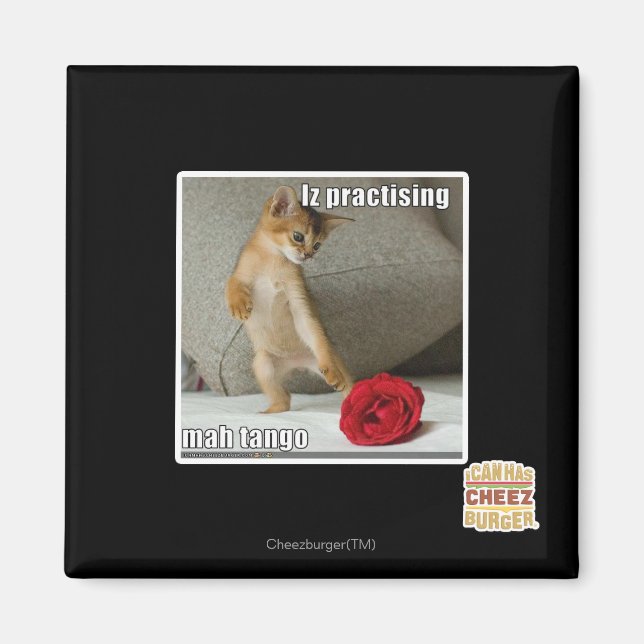 Iz praktiserar mah tango magnet (Framsidan)