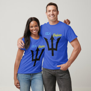 IZA Bajan, Barbados T Shirt