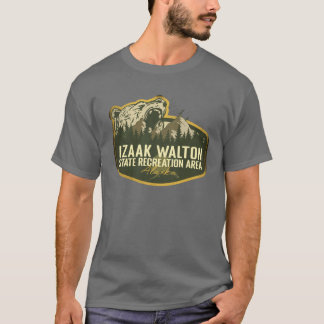 Izaak Walton State Recreation Area Alaska Retro Ba T Shirt