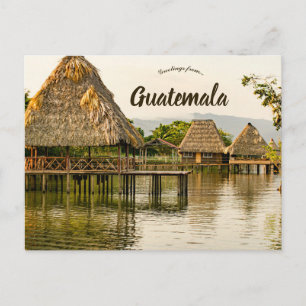 Izabala Guatemala Vykort