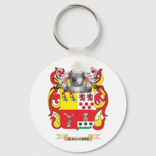 Izaguirre vapensköld (familjvapenskölden) nyckelring