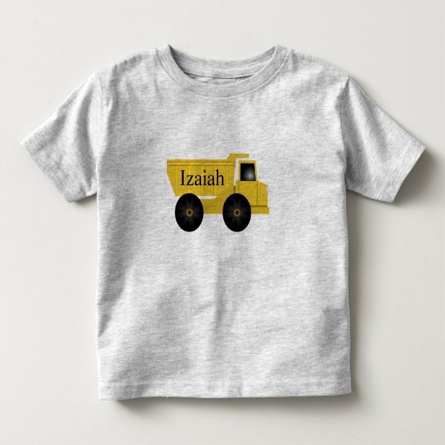 Izaiah Personlig Lastbil Shirt T (Framsida)