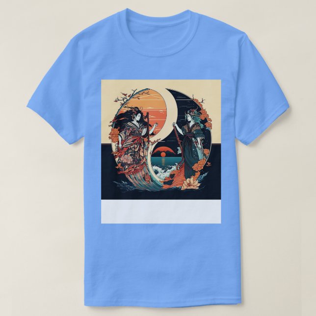 Izanagi Izanami Ukiyo Fusion T Shirt (Design framsida)