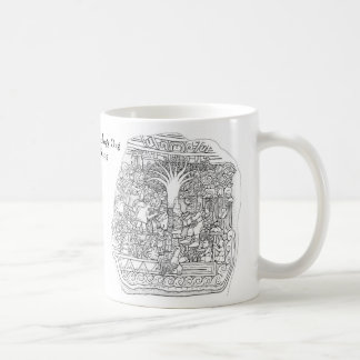 Izapa Stela 5 Kaffemugg