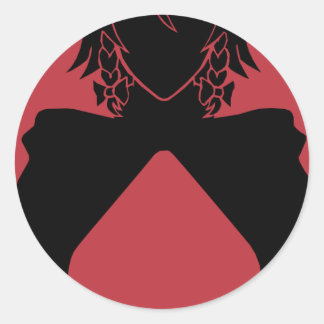 Izayoi Dynamics Logotyp Sticker Runt Klistermärke