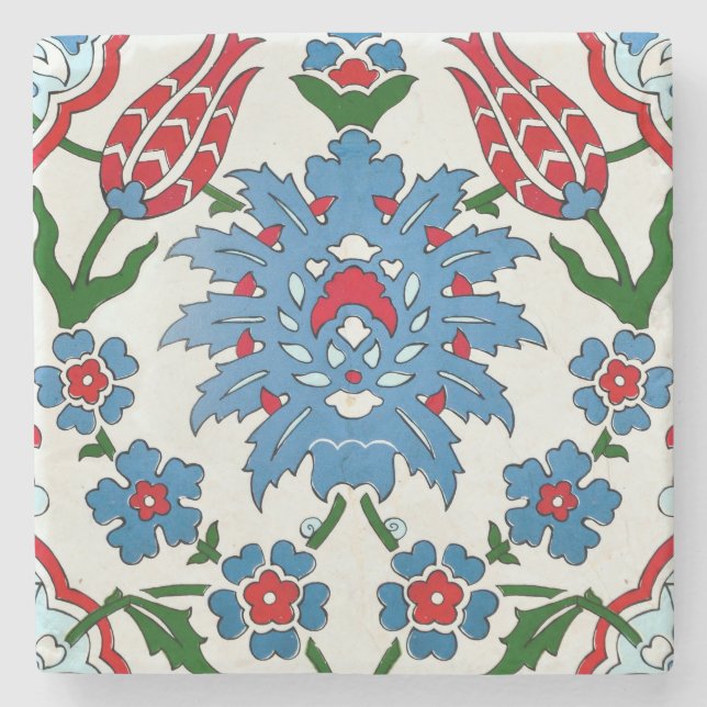 iznic keramikstenkustfartyg underlägg sten (Framsidan)