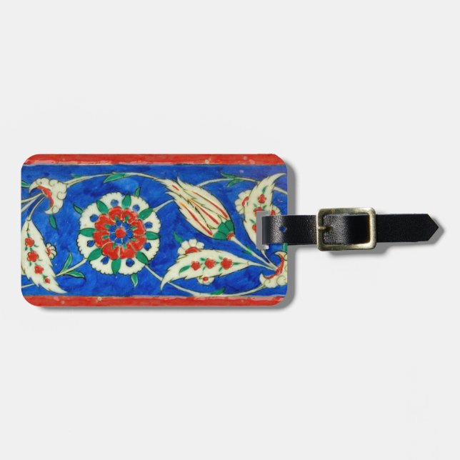 iznik belägger med tegel bagagebricka (Horisontell Framsida)