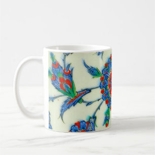 iznik belägger med tegel kaffemugg