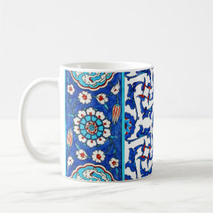 iznik belägger med tegel kaffemugg