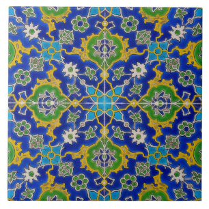 iznik belägger med tegel kakelplatta