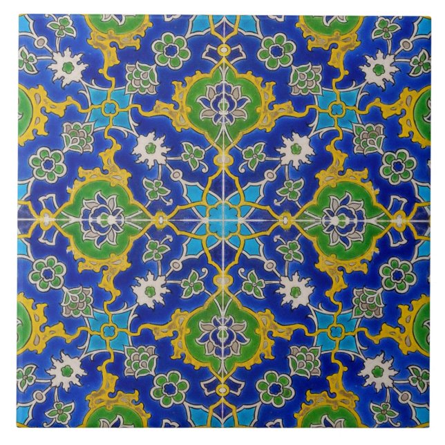 iznik belägger med tegel kakelplatta (Framsidan)