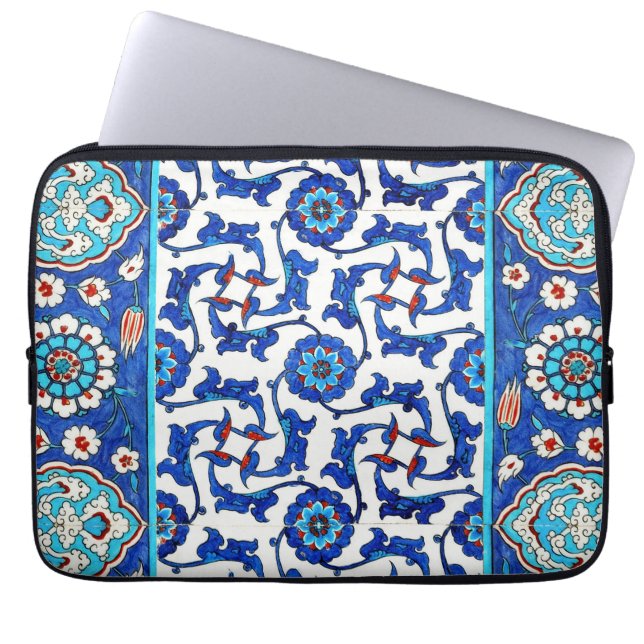 iznik belägger med tegel laptop fodral (Framsidan)