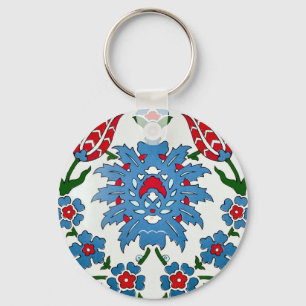 iznik belägger med tegel nyckelring