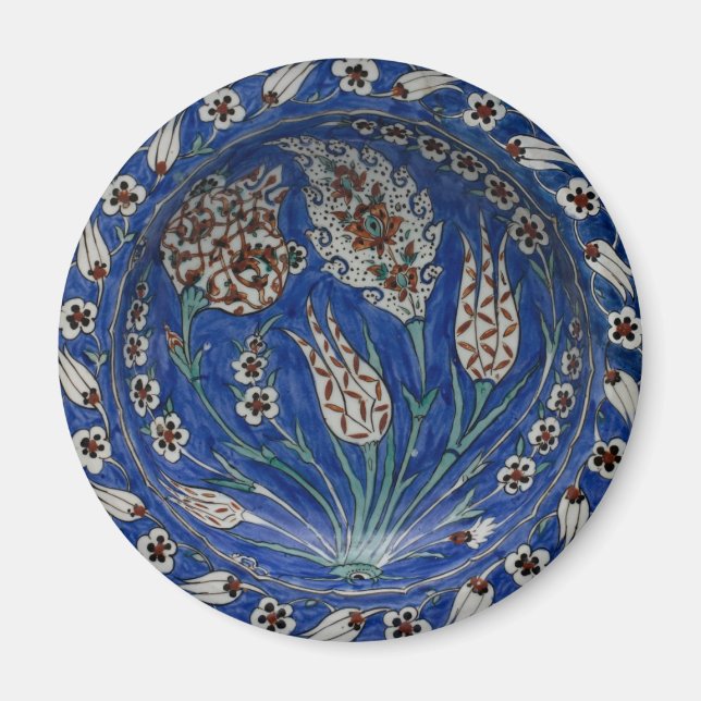 Iznik Bowl Magnet (Framsidan)