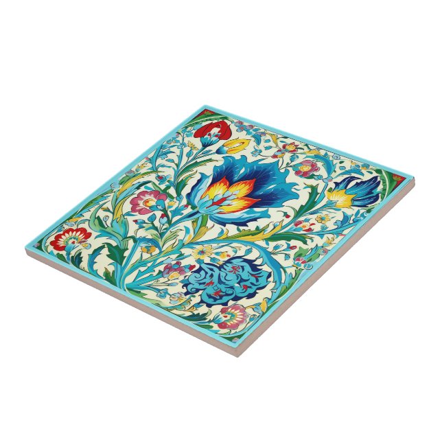 Iznik Breezy Meadow Kakelplatta (Sidan)