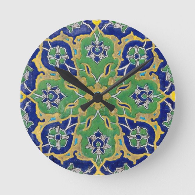 iznik ceramics rund klocka (Framsida)