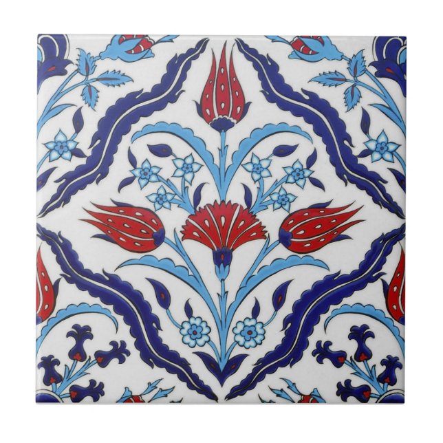 Iznik Tile Kakelplatta (Framsidan)