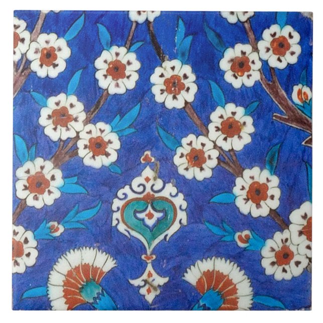 Iznik Tile Kakelplatta (Framsidan)