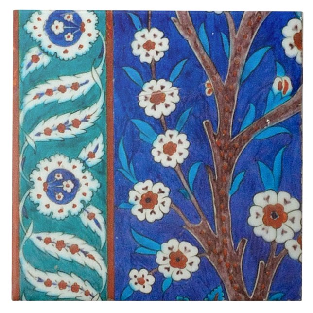Iznik Tile Kakelplatta (Framsidan)