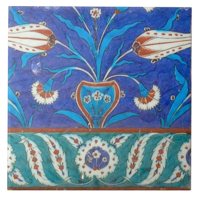 Iznik Tile Kakelplatta (Framsidan)