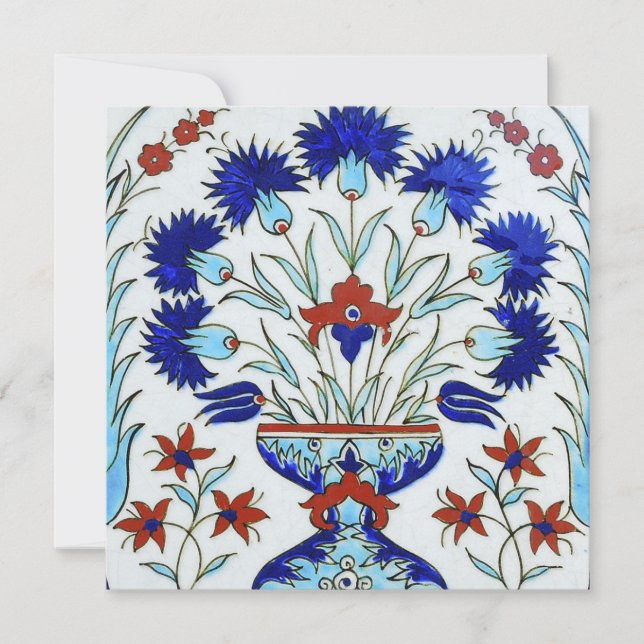 iznik tile kort (Framsida)