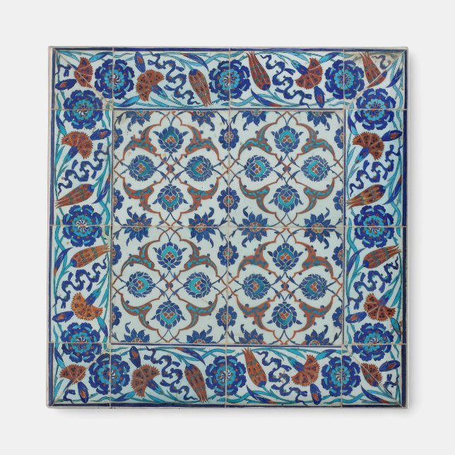 Iznik Tile Magnet (Framsidan)
