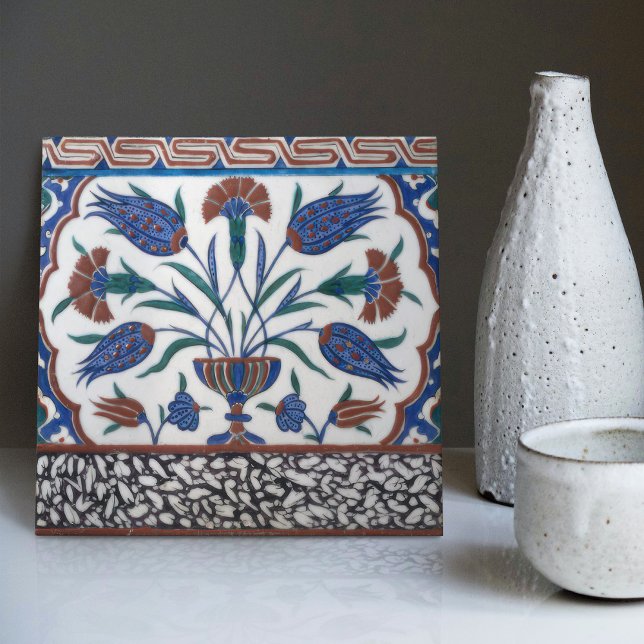 Iznik Topkapi Palace Red Grönt Blue Kakelplatta (Skapare uppladdad)